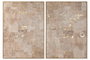 DKD Home Decor Cuadro Lienzo Pino 103x4x143 Pintado a Mano (Surtido de 2)
