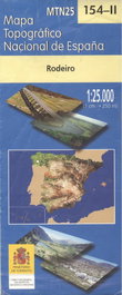 IGN.INSTITUTO GEOGRAFICO NAC. (154-II).MAPA TOPOGRAFICO RODEIRO (1:25.000)