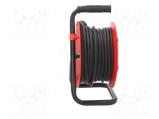 KEL Prolongador de alimentación H05RR-F 3G1,5mm2 25m Negro