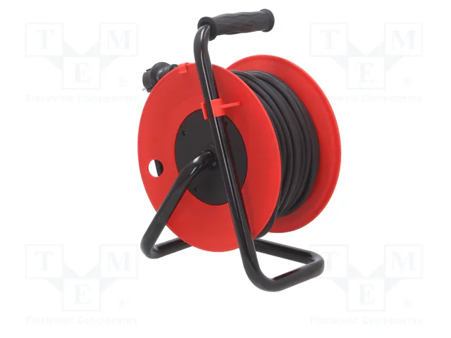 KEL Prolongador de alimentación H05RR-F 3G1,5mm2 25m Negro