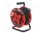 KEL Prolongador de alimentación H05RR-F 3G1,5mm2 25m Negro