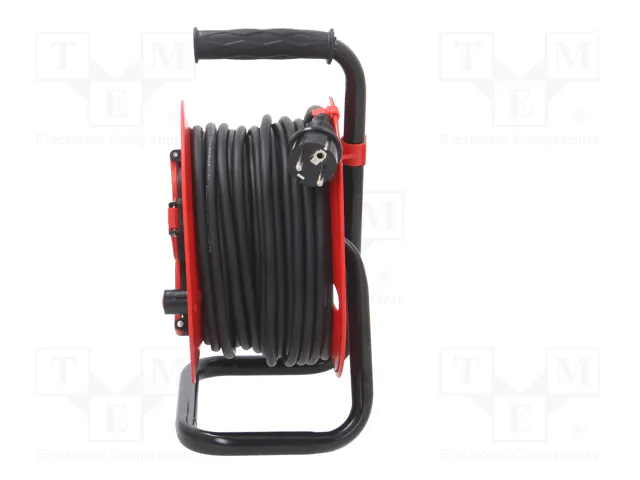 KEL Prolongador de alimentación H05RR-F 3G1,5mm2 25m Negro