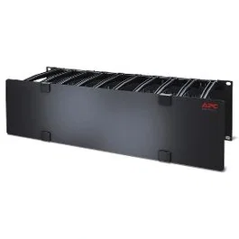 APC AR8605 Panel de gestión de cables Negro