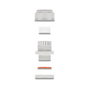 DeLOCK Prensaestopas EX M25 Gris 2 Piezas