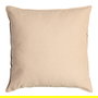 Cojín Beige 85%Algodón-15%Lino 60 X 60 cm