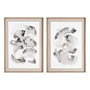 Cuadro Pintura Abstracto Lienzo 2/M 98 X 132 cm (Set de 2)