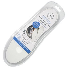 Sensly Plantillas Antitranspirantes de Algodón, Transpirables y Ajustables para Calzado