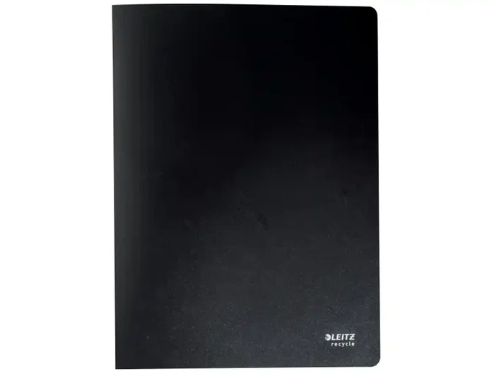 Leitz Carpeta de Fundas Recycle A4 Negro con 40 Fundas
