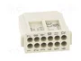 HARTING Módulo de conector macho Han-Modular® de 12 pines