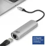 ACT Connectivity Adaptador USB-C a RJ45 Ethernet 2,5 Gbps AC7081 Gris