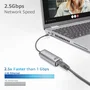 ACT Connectivity Adaptador USB-C a RJ45 Ethernet 2,5 Gbps AC7081 Gris