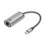 Act Connectivity Adaptador USB-C a RJ45 Ethernet 2.5GB AC7081, 2,5 Gbps, Aluminio, Plug and Play