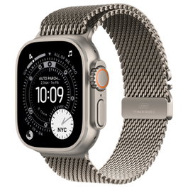 Apple Watch Ultra 3 Titanium Cellular 49mm Natural con Correa Milanese Loop Pequeña