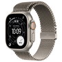 Apple Watch Ultra 3 Titanium Cellular 49mm Natural con Correa Milanese Loop Pequeña