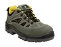 Deltaplus Zapatos de Seguridad Trek Piel Serraje Puntera y Suela Composite Verde Talla 41