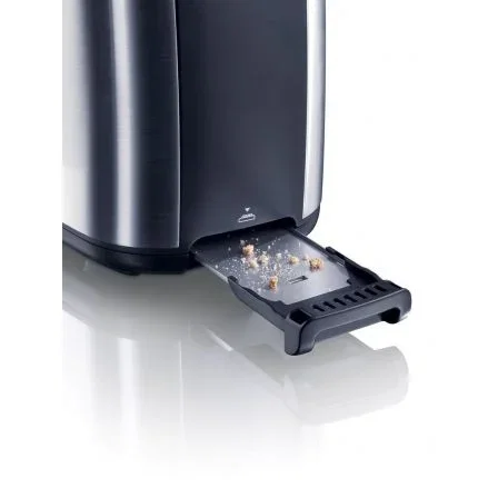 TOSTADOR DE PAN PHILIPS HD2628 BLACK AND METAL - 950W - 7 POSICIONES TOSTADO - 2 RANURAS ANCHAS - FUNCIÓN DESCONGELACIÓN