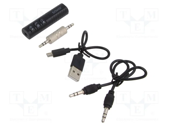 SAVIO Transmisor FM Negro con Bluetooth 5.0 SAVIO Transmisor FM Negro con Bluetooth 5.0