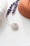 Heliophilia Silver Collar NRZ999243 Plata de Ley con Circonita, Blanco y Plata, 1.5 cm