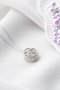 Heliophilia Silver Collar NRZ999243 Plata de Ley con Circonita, Blanco y Plata, 1.5 cm