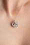 Heliophilia Silver Collar NRZ999243 Plata de Ley con Circonita, Blanco y Plata, 1.5 cm