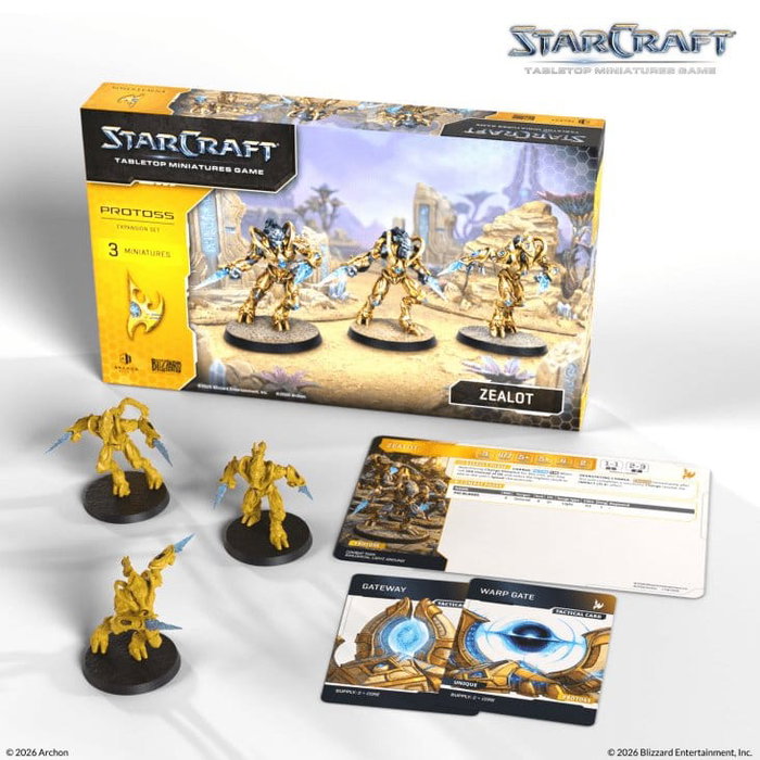 Archon Studio StarCraft TMG Set de Expansión Protoss: Zealot Archon Studio StarCraft TMG Set de Expansión Protoss: Zealot