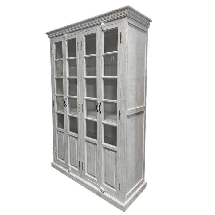 DKD Home Decor Vitrina India 1c25 Blanco 135 x 50 x 210 cm DKD Home Decor Vitrina India 1c25 Blanco 135 x 50 x 210 cm