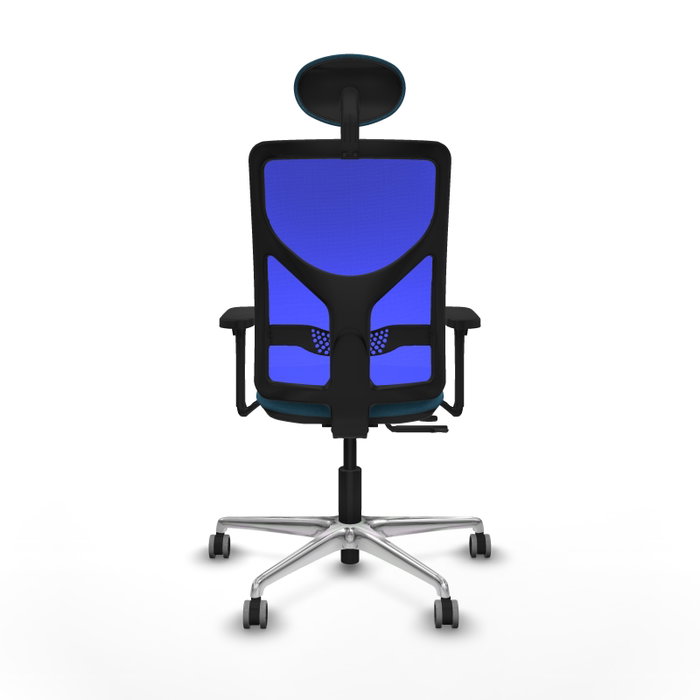 PIQUERAS Y CRESPO Silla de oficina Motilla con mecanismo Sincro/Traslack, Verde petróleo y Azul PIQUERAS Y CRESPO Silla de oficina Motilla con mecanismo Sincro/Traslack, Verde petróleo y Azul