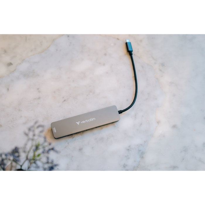 Verbatim USB-C Essentials Multi-Port Hub de 7 puertos
