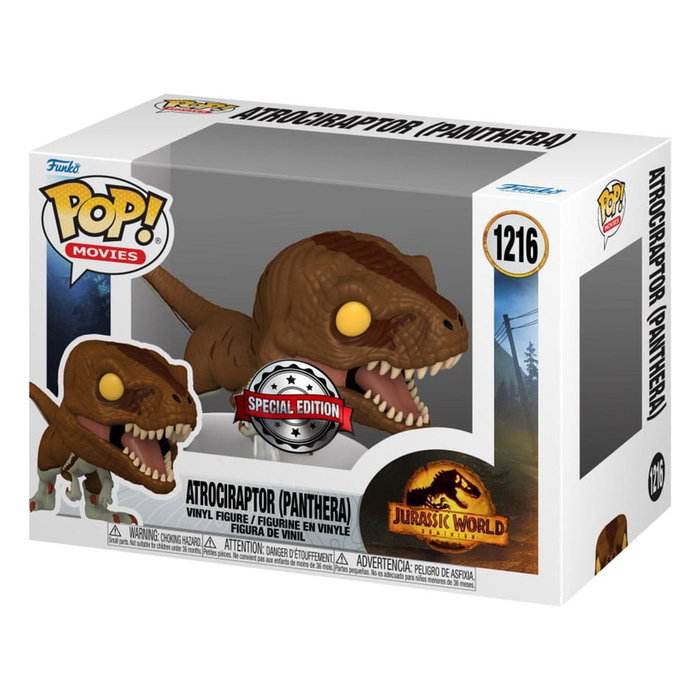 Funko Figura POP! Movies Atrociraptor (Panthera) Exclusive