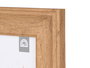 Giftdecor Portafotos Curva 10X15 Plástico, Madera y Vidrio Surtido Azul, Beige, Blanco, Marrón (Set de 24)