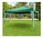 Pérgola plegable 3,0x3,0x2,5 m Verde/Blanca DP002