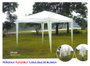 Pérgola plegable 3,0x3,0x2,5 m Verde/Blanca DP002