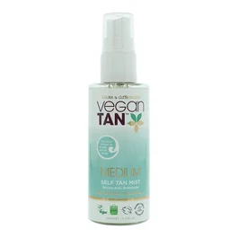 Vegan Tan Bruma autobronceadora Medium para cara y cuello, 100 ml