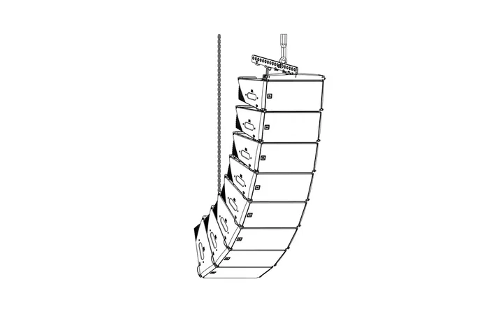 JBLPRO Accesorio Pull Back Compatible Con Todos Los Modelos SRX900 LA