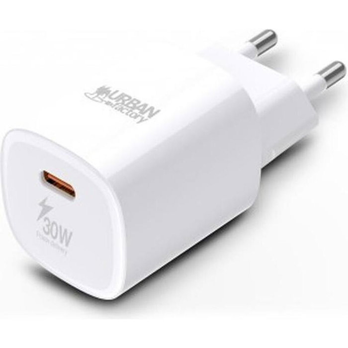 Urban Factory Cargador de pared USB-C de 30W