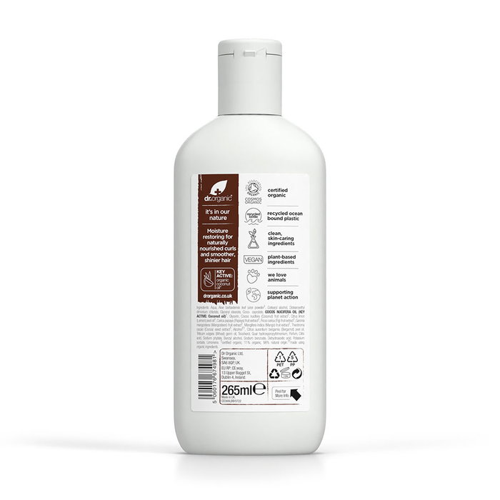 Dr. Organic Acondicionador Aceite de Coco Orgánico 265ml Reacondicionado Dr. Organic Acondicionador Aceite de Coco Orgánico 265ml Reacondicionado