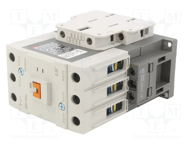 LS ELECTRIC Contactor METASOL MC-50A 110VAC 3-polar