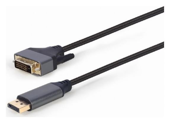 GEMBIRD Cable DisplayPort a DVI-D (24+1) 1,8m GEMBIRD Cable DisplayPort a DVI-D (24+1) 1,8m