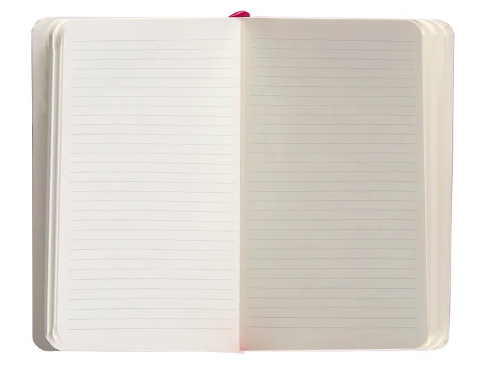 Antartik Cuaderno A6 Tapa Blanda Rayas Burdeos 100 Hojas 80gr FSC