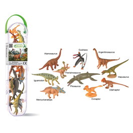 Collecta Surtido 3 Mini Dinosaurios Tubo Transparente Serie 3