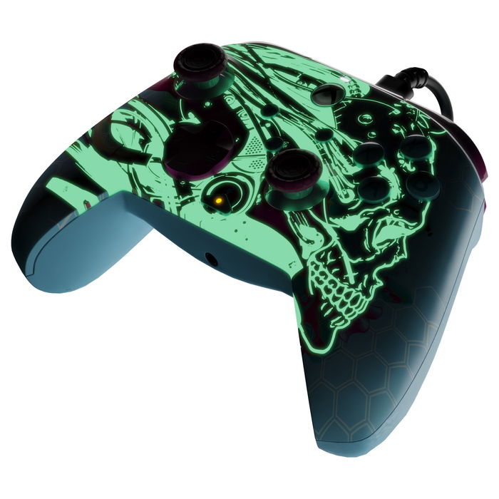 PDP Controller Dreams Glow Cable PC Xbox One, Xbox Series S, Xbox Series X, Gamepad con Vibración, 2.43m