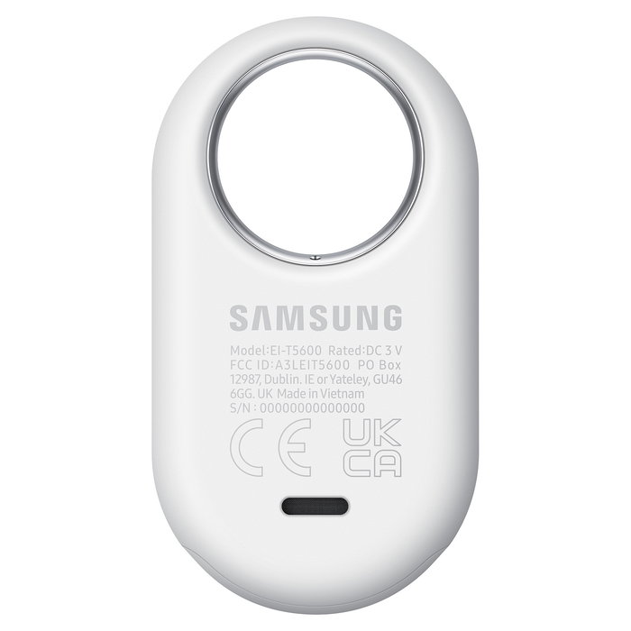 Samsung SmartTag 2 EI-T5600 4 Pack (2x Negro + 2x Blanco), Buscador, 120m, IP67, Bluetooth 5.3, Batería CR2032