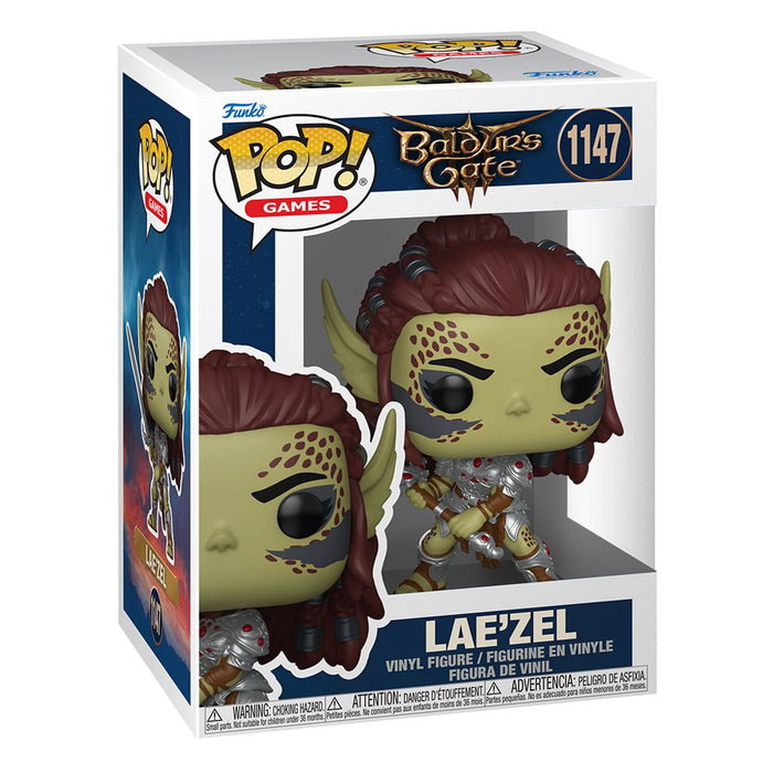Funko Figura POP! Games Baldur's Gate 3 Lae'zel con Espada