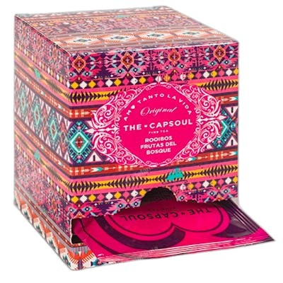 The Capsoul Pirámides Ensobradas Rooibos Frutos del Bosque 15 u