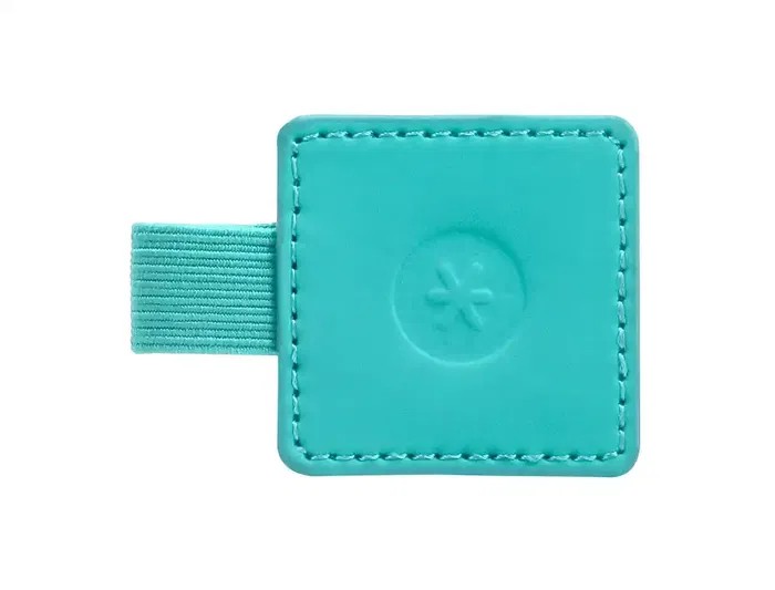 Antartik Portabolígrafos Autoadhesivo Turquesa PU Elástico para Cuaderno hasta 15mm 40x40mm Antartik Portabolígrafos Autoadhesivo Turquesa PU Elástico para Cuaderno hasta 15mm 40x40mm