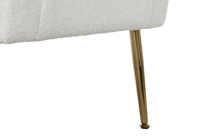 DKD Home Decor Butaca Moderno Blanco Verde 76x82x74 cm Set de 2 Madera Poliester