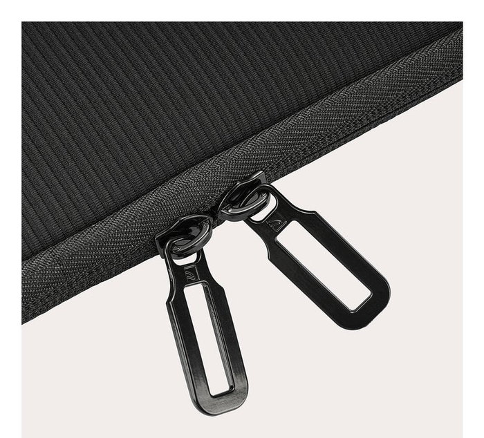 Tucano Colore Sleeve para MacBook Air y Pro de 13 pulgadas, Negro