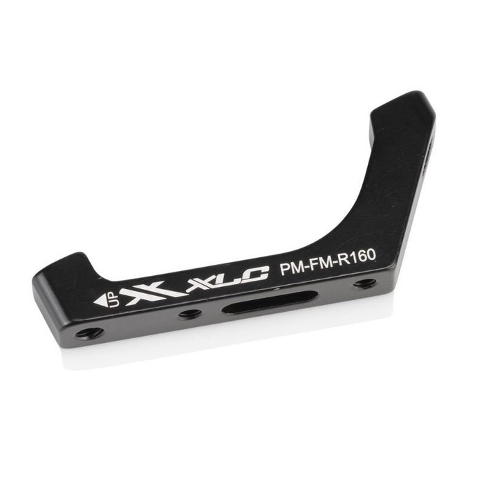 XLC Adaptador Flat Mount BR-X70/71/72/73 para Frenos Postmount, Negro/Plata, CNC Ligero XLC Adaptador Flat Mount BR-X70/71/72/73 para Frenos Postmount, Negro/Plata, CNC Ligero