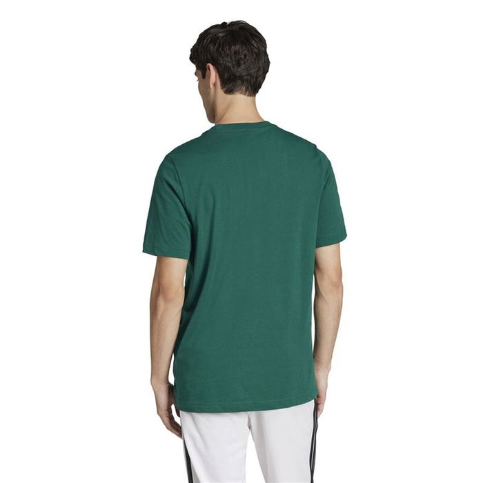 Camiseta de Manga Corta Hombre Adidas Fill Verde oscuro 9-10 Años