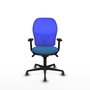 PIQUERAS Y CRESPO Silla de oficina Jorquera Azul